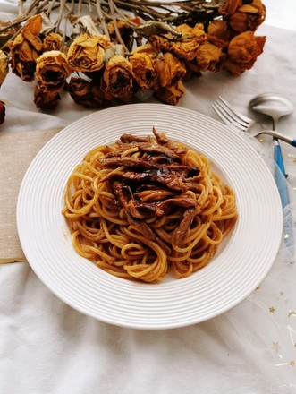 Black Pepper Beef Pasta recipe