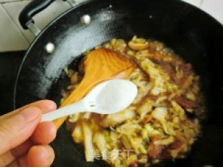 Chinese Cabbage Stewed Vermicelli recipe