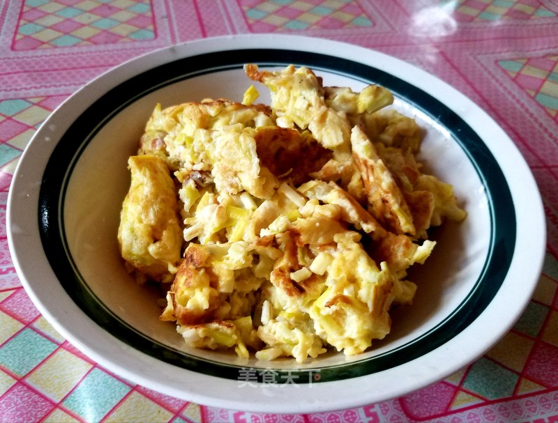 "hometown Food" Garlic Omelette recipe