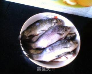 Dry Fried Crucian Carp recipe