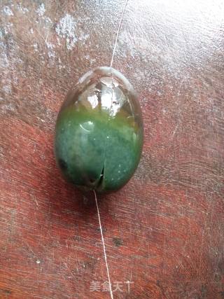 Preserved Egg with Ginger Sauce recipe