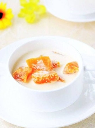 Sweet Milk Papaya Soup