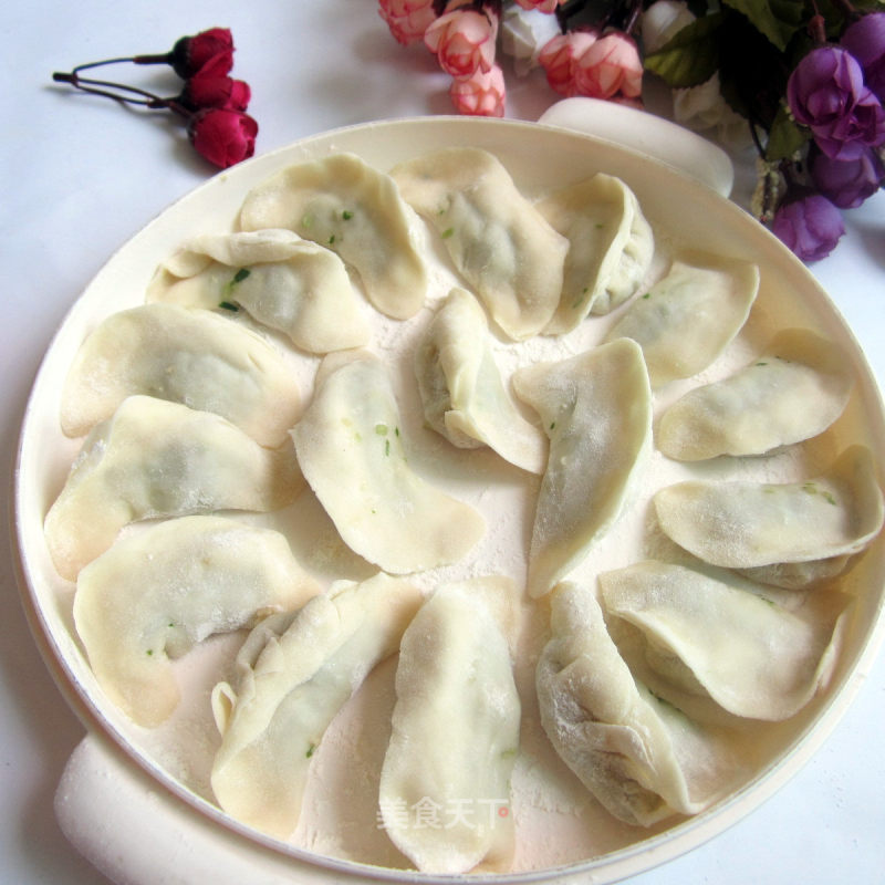 Scallion Meat Dumplings recipe