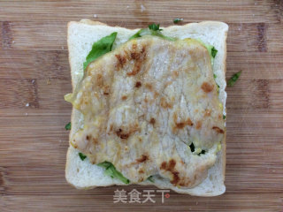 #4th Baking Contest and is Love to Eat Festival# One Bread and Two Types of Sandwiches, My Breakfast is Not The Same recipe
