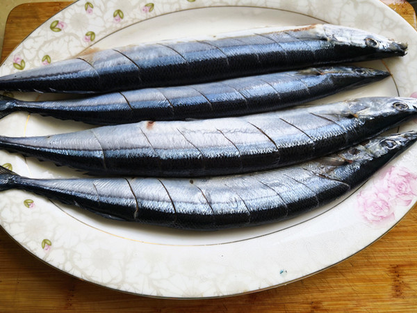 Grilled Saury recipe