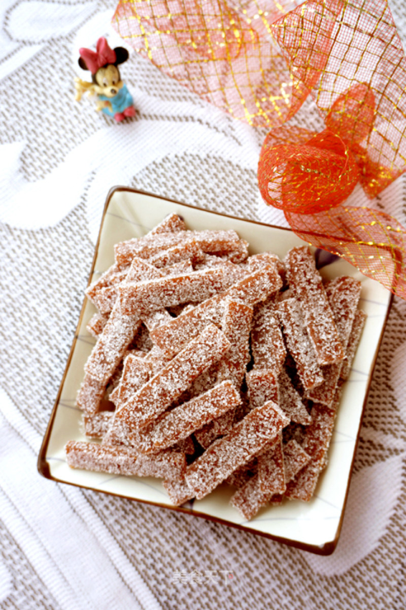 #trust之美#sugar Hawthorn Strips recipe