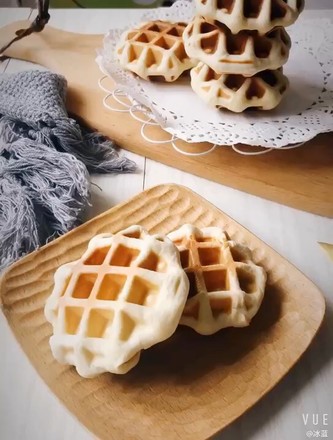 Meat Floss Waffles (bread Version) recipe