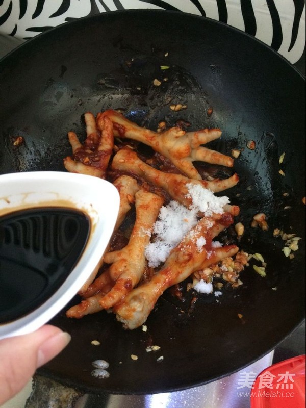 Korean Spicy Chicken Feet recipe