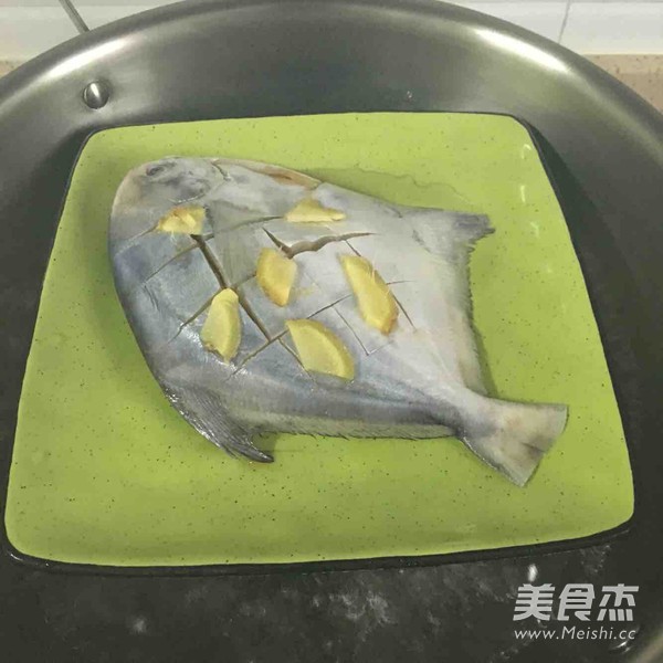 Scallion Pomfret recipe