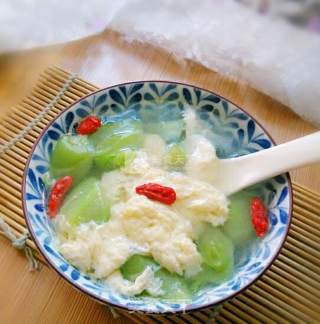 Loofah and Egg Soup recipe