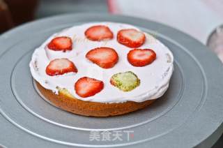 Strawberry Cream Cake recipe