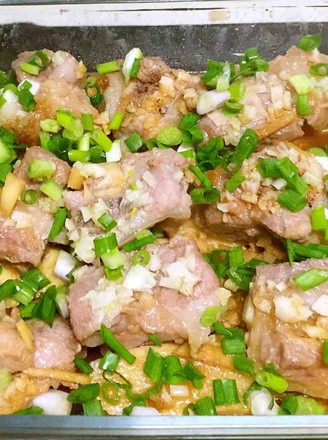 Microwave Yam Steamed Spare Ribs recipe