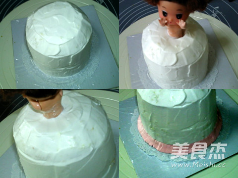 Decorated Cake: Lace Little Princess recipe