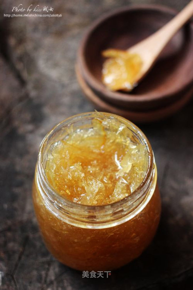 To Clear Away Heat and Reduce Fire---homemade Honey Grapefruit Tea recipe