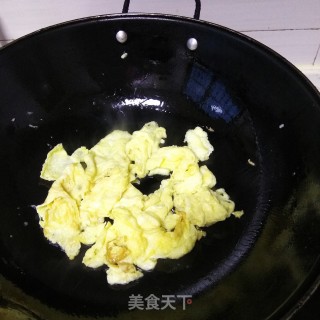 Scrambled Eggs with Green Pepper Ham recipe