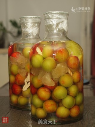 Plum Wine: "zhu Se Liquor" from Ancient Recipes recipe