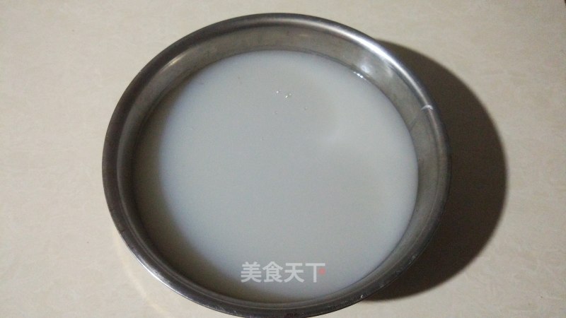 Rice Milk and Steamed Rice