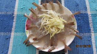 Fried Plate Shrimp recipe