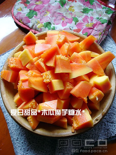 Papaya Konjac Syrup recipe