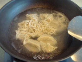 Dumpling Noodles in Clear Soup recipe