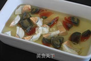 Three-color Steamed Egg recipe