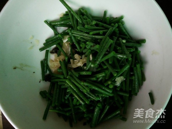 Olive Vegetables Mixed with Long Beans recipe