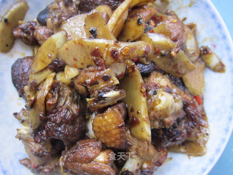 Fried Duck with Ginger recipe