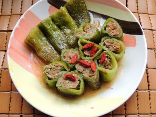 Stuffed Tiger Skin Peppers recipe