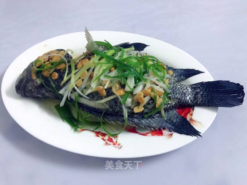 Steamed Mackerel with Bean Sauce recipe