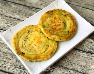 Egg Chives Flower Cake recipe