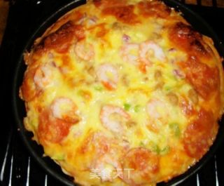 Arctic Shrimp Pizza recipe