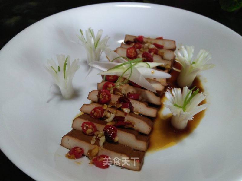 Dried Tofu with Cold Dressing recipe