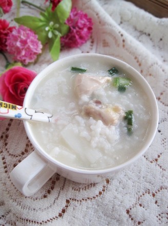 Yam Chicken Congee recipe