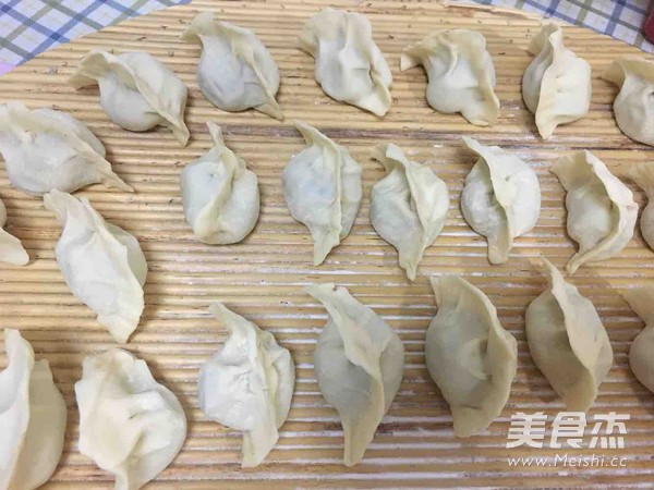 Sea Oyster Dumplings recipe