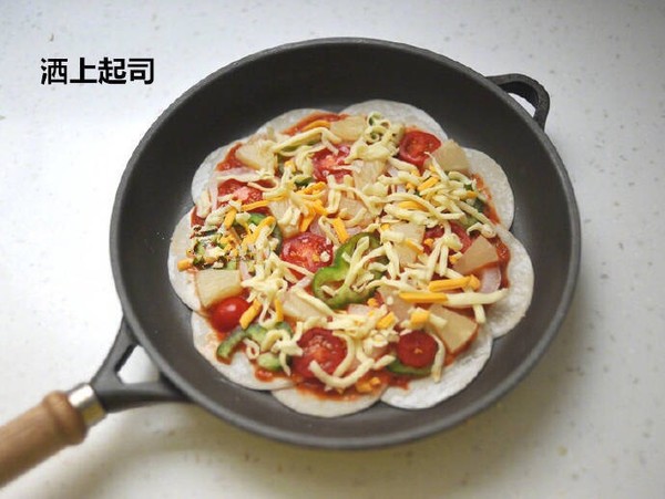 Crispy Dumpling Crust Pizza recipe