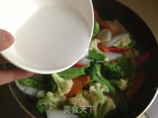 Stir-fried Mixed Vegetables recipe