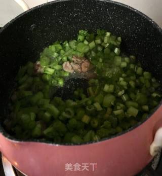 Chrysanthemum Minced Pork Porridge recipe