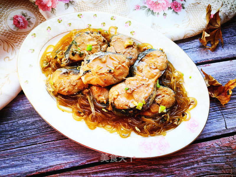 Spanish Mackerel Stewed Vermicelli recipe