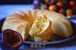 Passion Fruit Chiffon Cake recipe