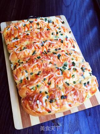 Cheese and Scallion Pork Chops recipe