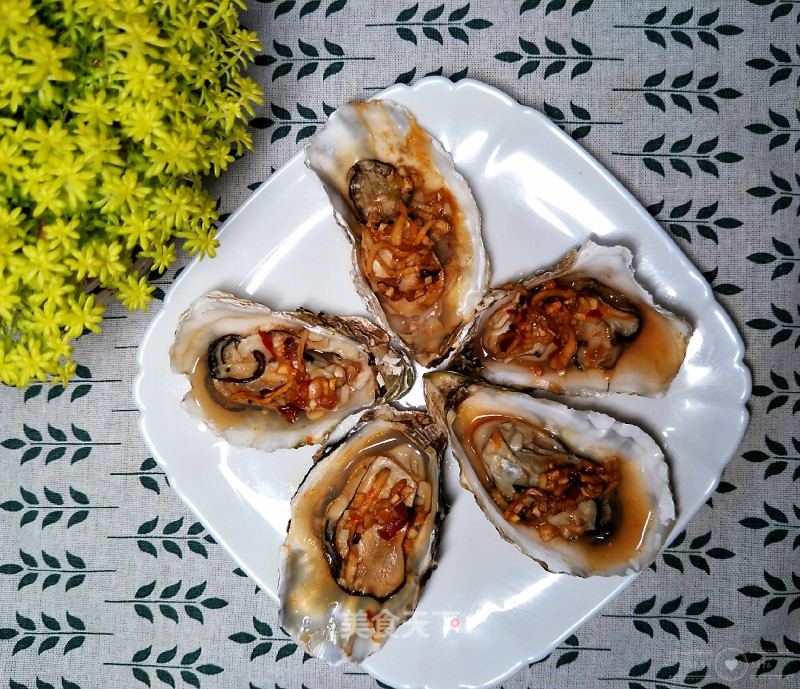 Grilled Oysters with Garlic