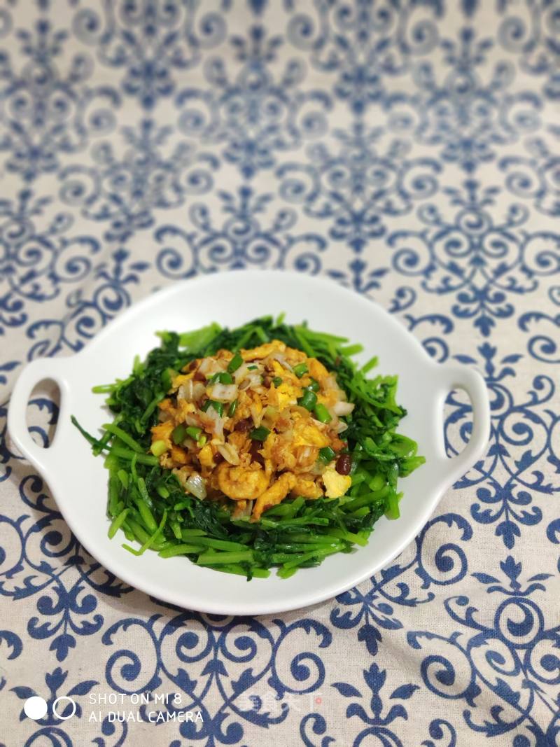 Kuaishou Vegetable Chrysanthemum Eggs recipe