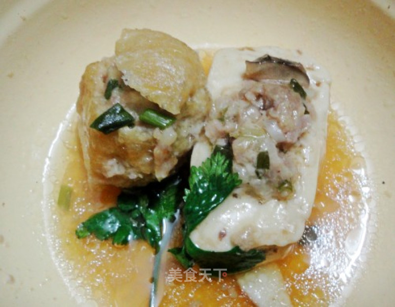 Hakka Cuisine-stuffed Tofu recipe