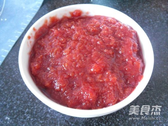 Glutinous Rice with Red Jam recipe