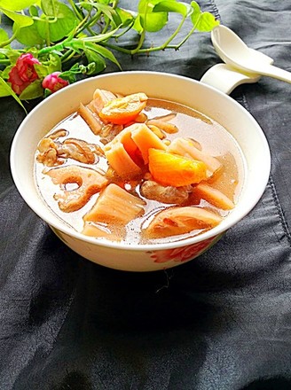 Carrot Lotus Root Pork Knuckle Soup recipe