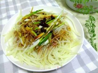 Potato Shreds with Cold Red Oil recipe