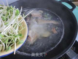 Mentai Fish Bean Sprout Soup recipe