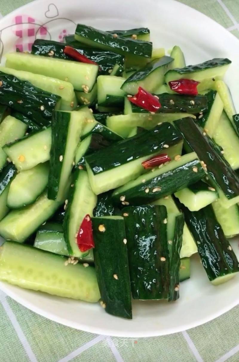 Crispy Cucumber Strips recipe
