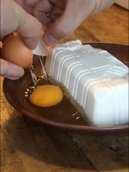 Tofu Steamed Egg recipe