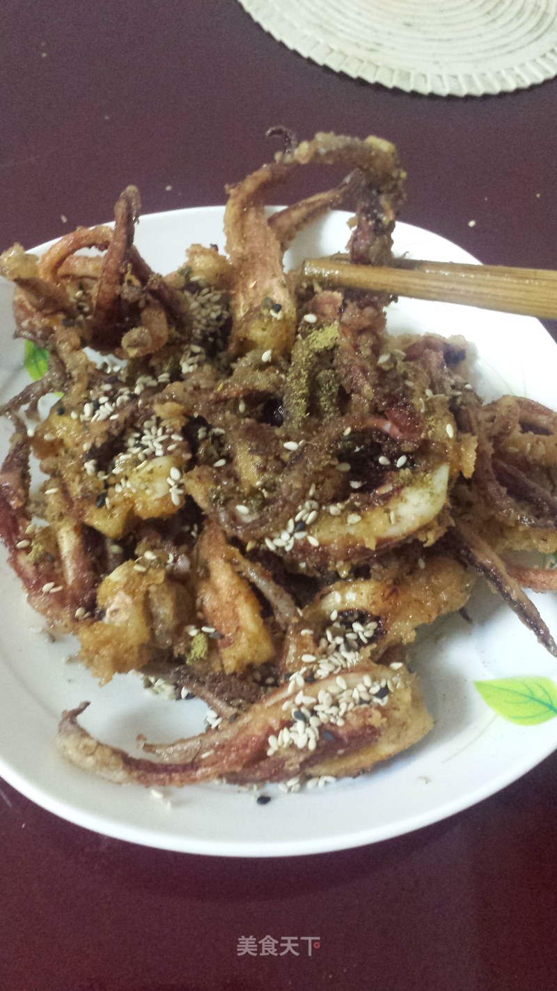 Salt and Pepper Squid Whiskers recipe